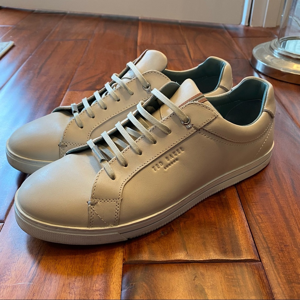 Ted Baker London leather sneakers